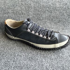 SPINGLE MOVE Men's Athletic Sneakers Blue Low Top Solid Lace Up Made in Japan XL
